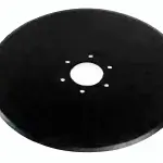 Black Flat Disc Blade